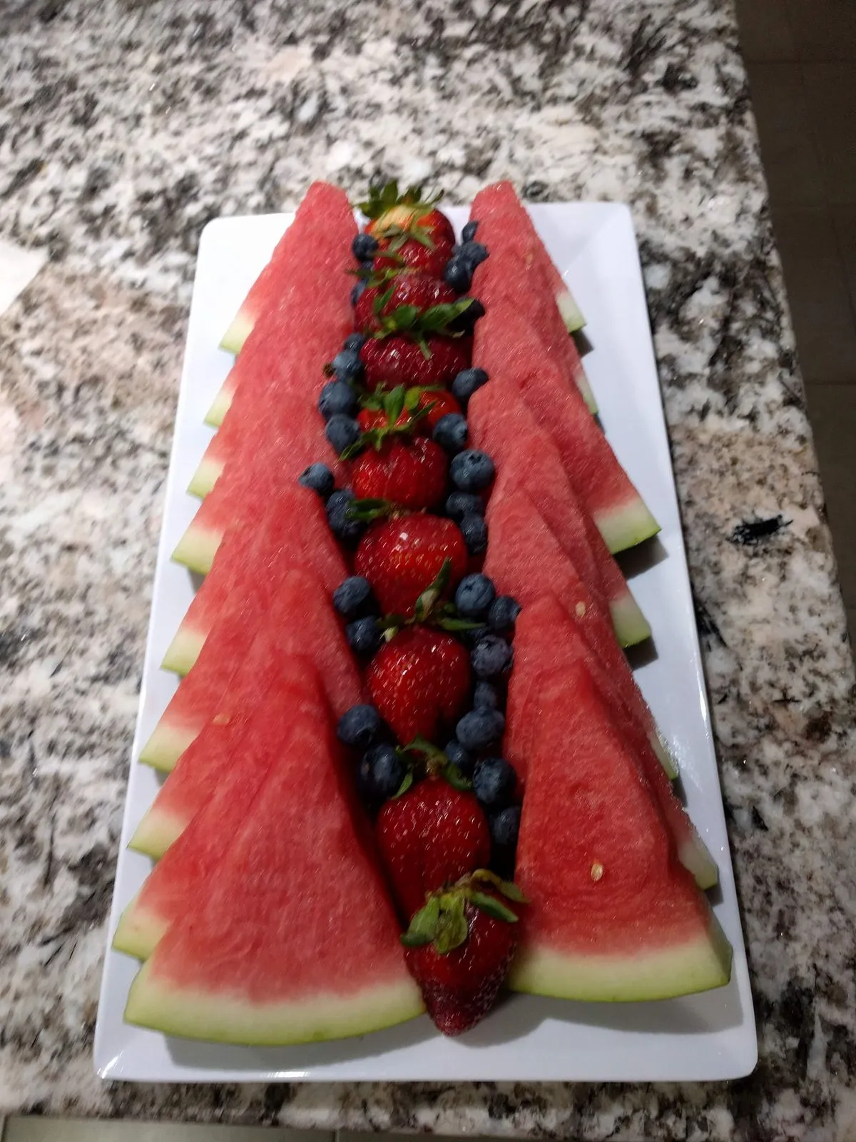 تزیین هندوانه قاچ شده