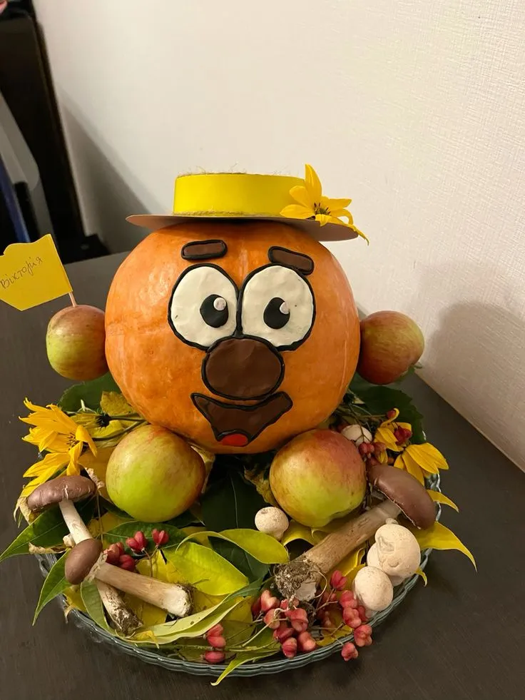 تزیین کدو تنبل شب یلدا