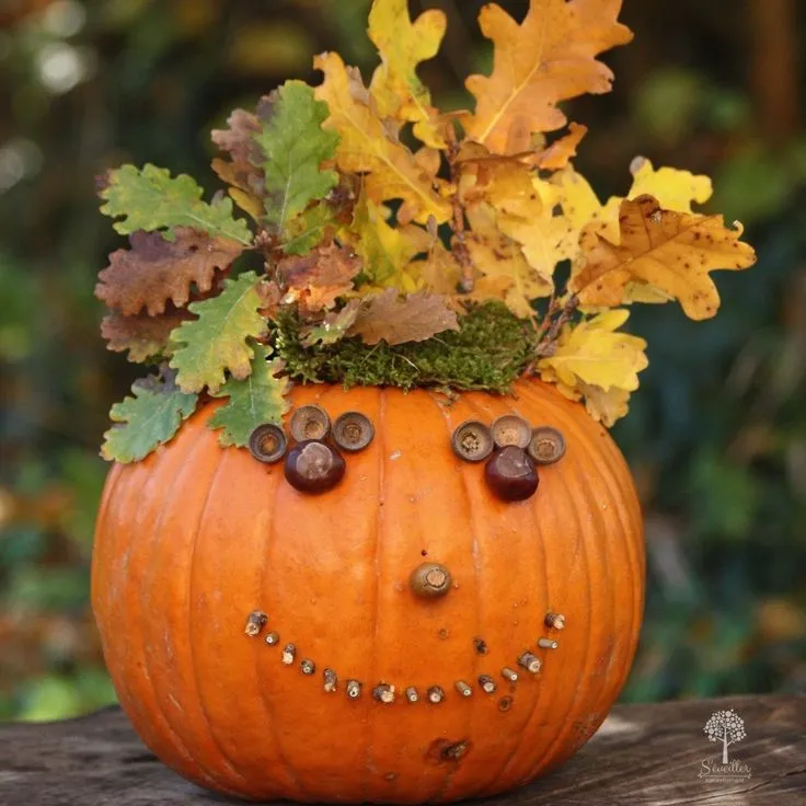 تزیین کدو تنبل شب یلدا