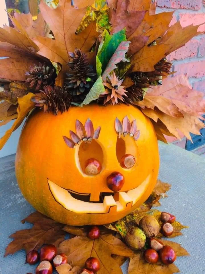 تزیین کدو تنبل شب یلدا