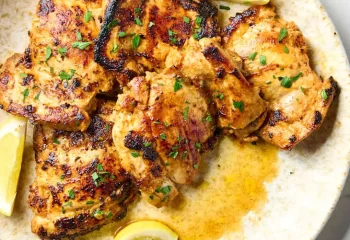 طرز تهیه مرغ یونانی