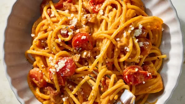 طرز تهیه پاستا کاربونارا ایتالیایی