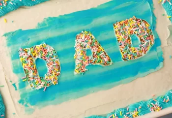 طرز تهیه کیک روز پدر ساده