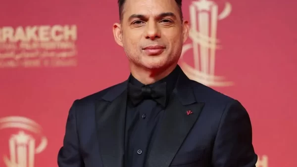 عکس پیمان معادی و دخترش در فرش قرمز