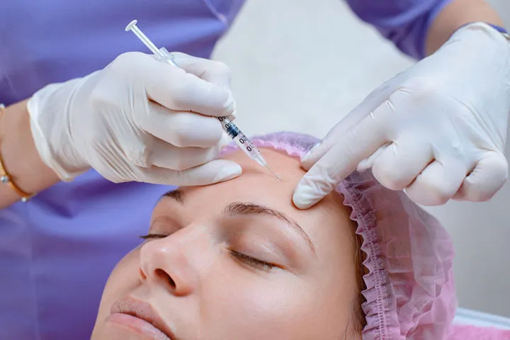 لیفت ابرو و پیشانی با روش‌های غیرجراحی