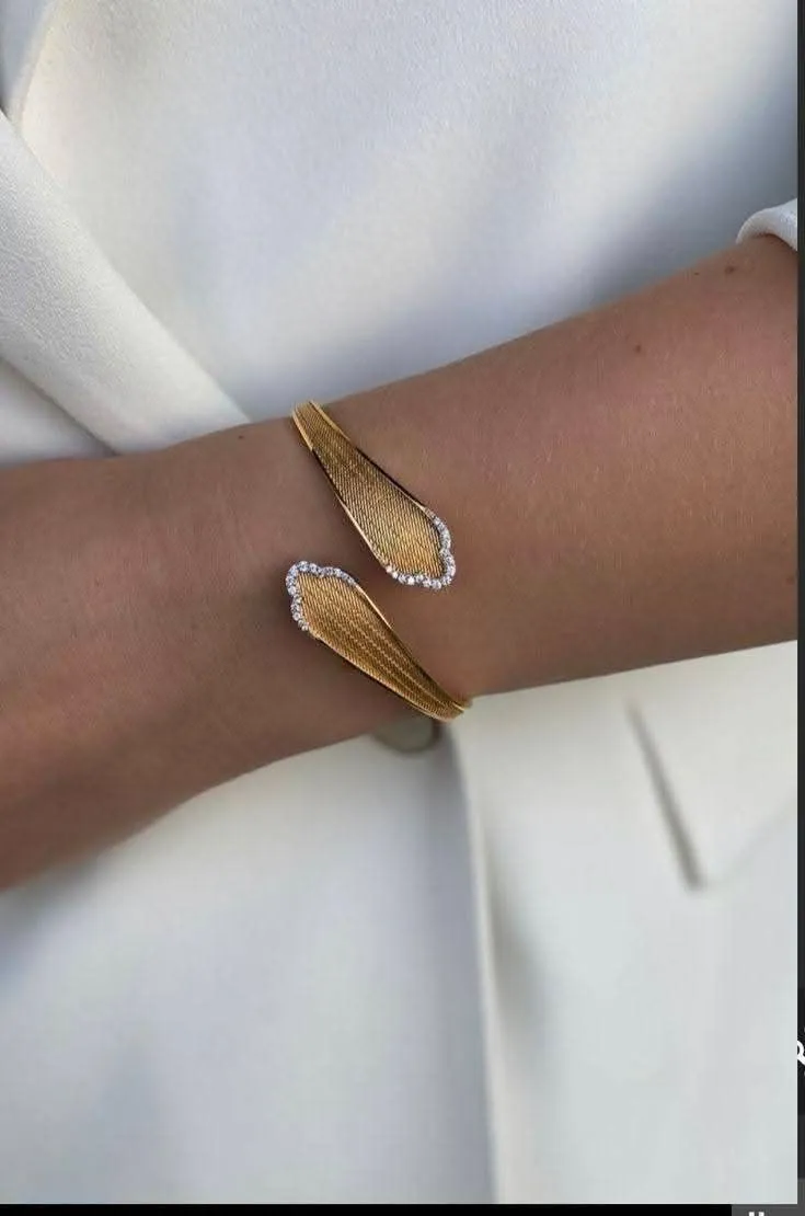 مدل دستبند النگویی طلا جدید 