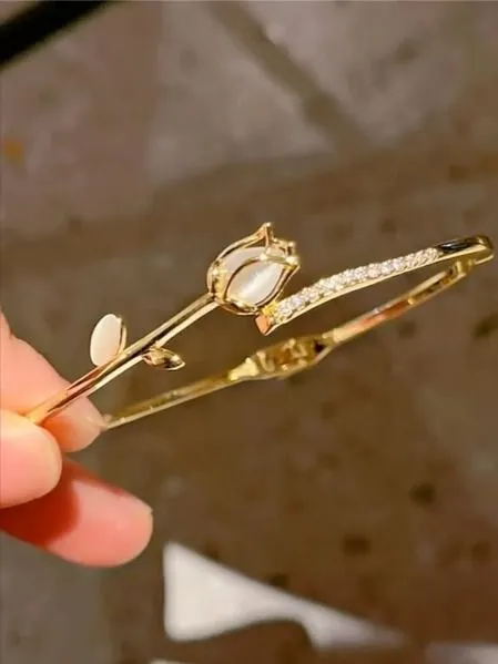 مدل دستبند النگویی طلا جدید 