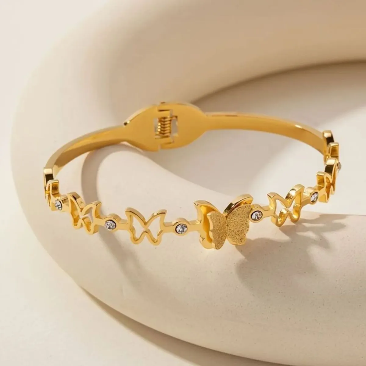 مدل دستبند النگویی طلا جدید 