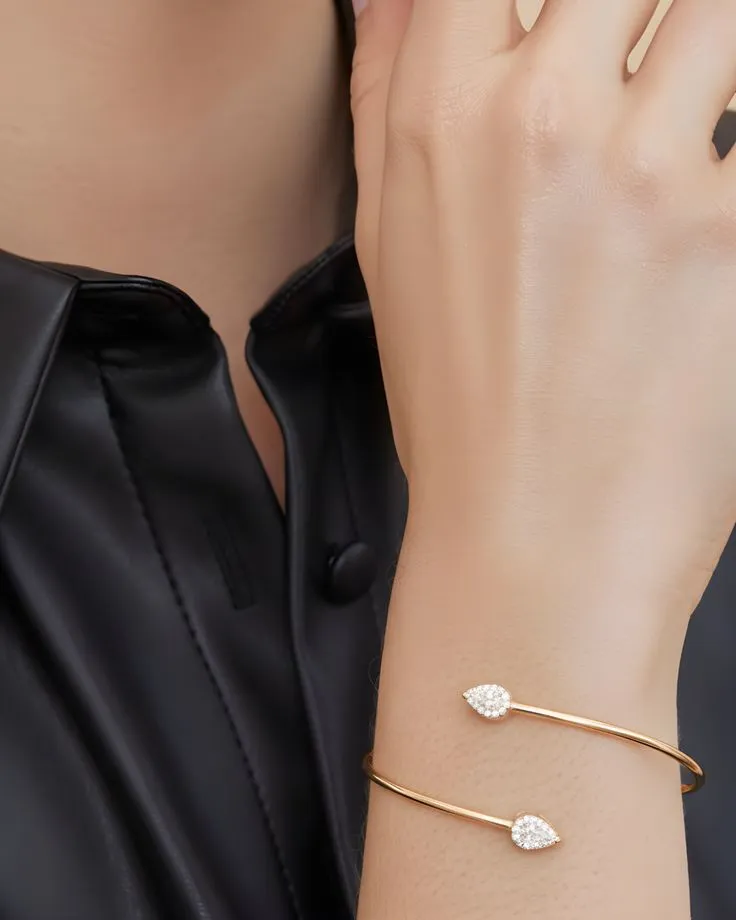 مدل دستبند النگویی طلا جدید 