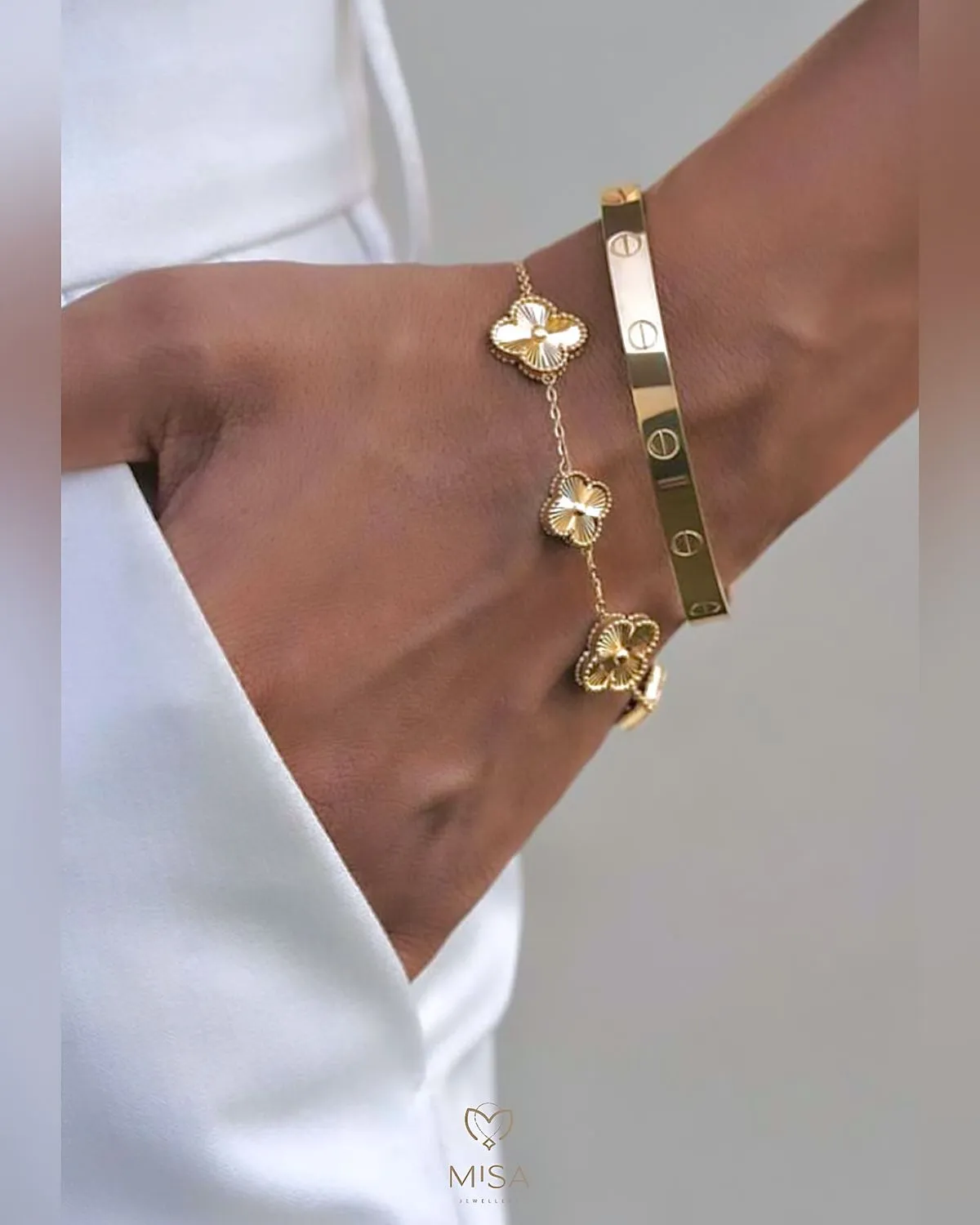 مدل دستبند النگویی طلا جدید 