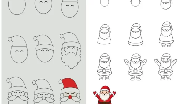 نقاشی بابانوئل