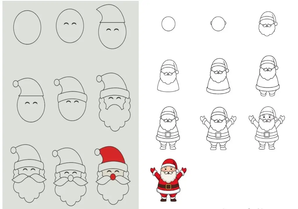 نقاشی بابانوئل