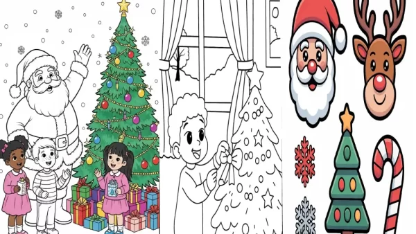 نقاشی بابانوئل