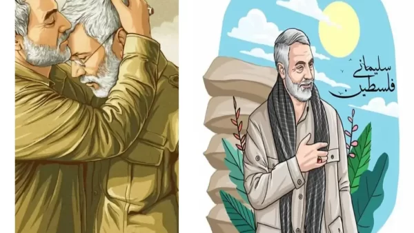 نقاشی سردار سلیمانی آموزش جدید نقاشی سردار سلیمانی کودکانه و بزرگسال ساده و سخت برای رنگ آمیزی