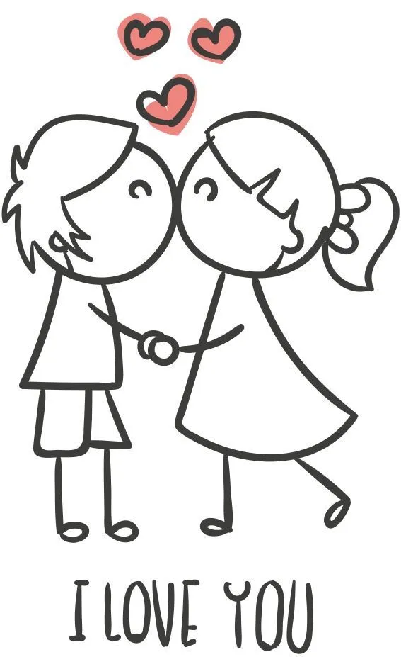 نقاشی عاشقانه بوسیدن