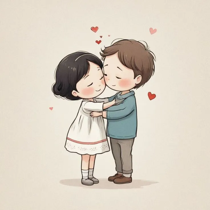 نقاشی عاشقانه برای ولنتاین