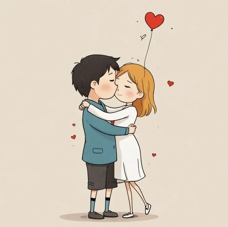 نقاشی عاشقانه برای ولنتاین