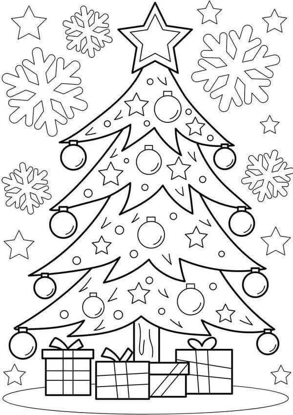 نقاشی کودکانه کریسمس