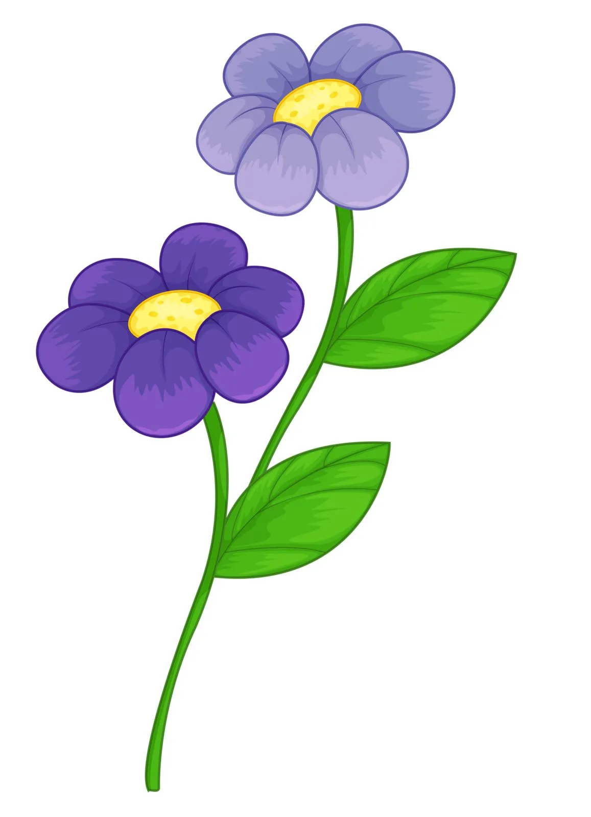 نقاشی گل سخت برای کودکان