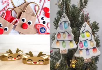 کاردستی کریسمس برای کودکان