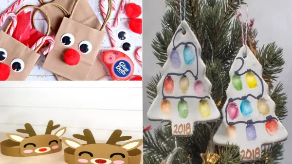 کاردستی کریسمس برای کودکان