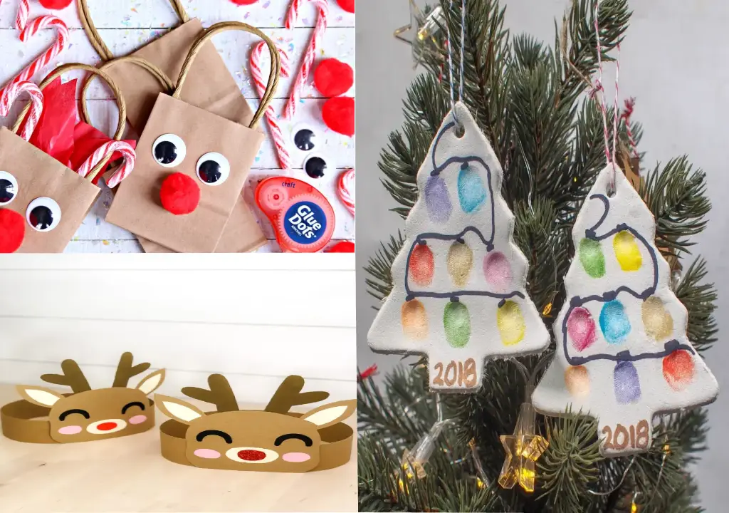 کاردستی کریسمس برای کودکان