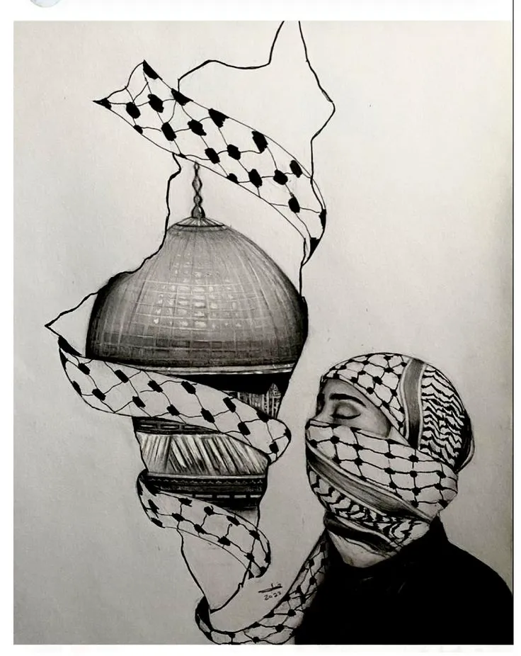نقاشی غزه و فلسطین برای کودکان
