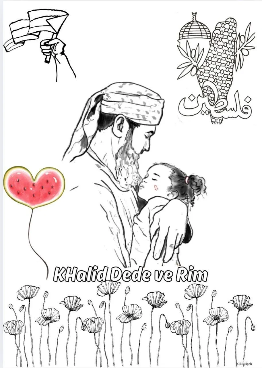 نقاشی غزه و فلسطین برای کودکان