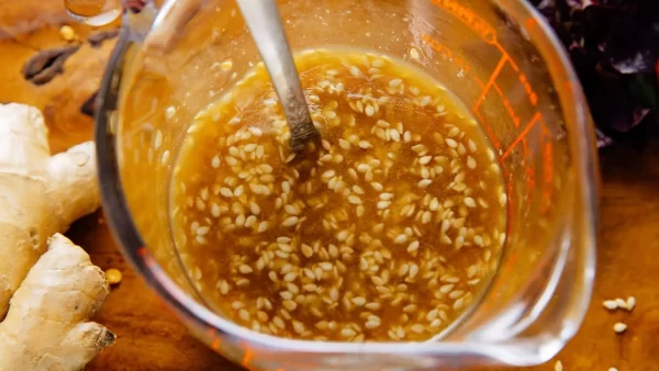 طرز تهیه سس کنجد