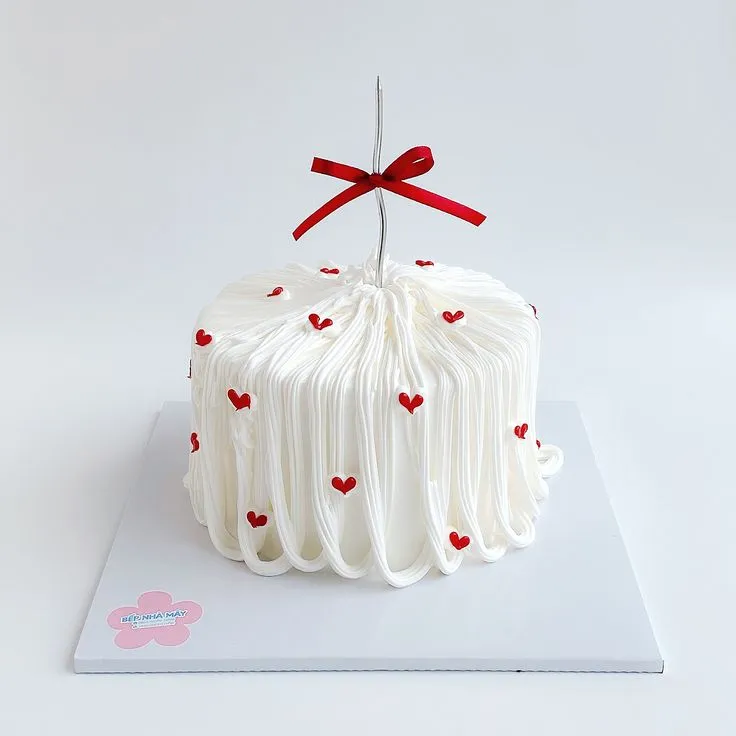 جدیدترین عکس کیک ولنتاین عاشقانه و خاص