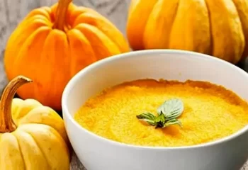 طرز تهییه فرنی کدو حلوایی 1 طرز تهیه فرنی کدو حلوایی؛ دسر مقوی و خوشمزه زمستانی