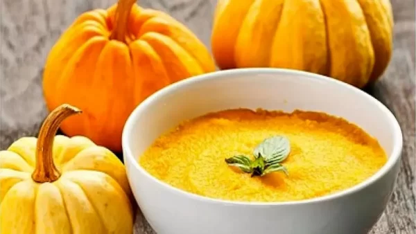 طرز تهییه فرنی کدو حلوایی 1 طرز تهیه فرنی کدو حلوایی؛ دسر مقوی و خوشمزه زمستانی