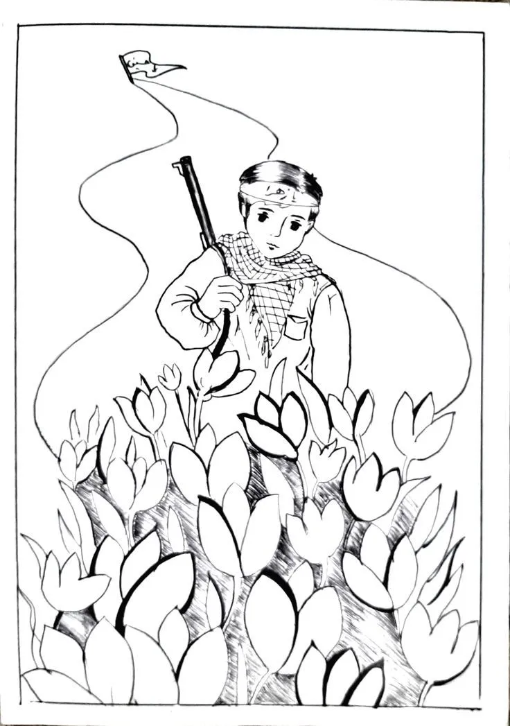 نقاشی کودکان غزه آسان