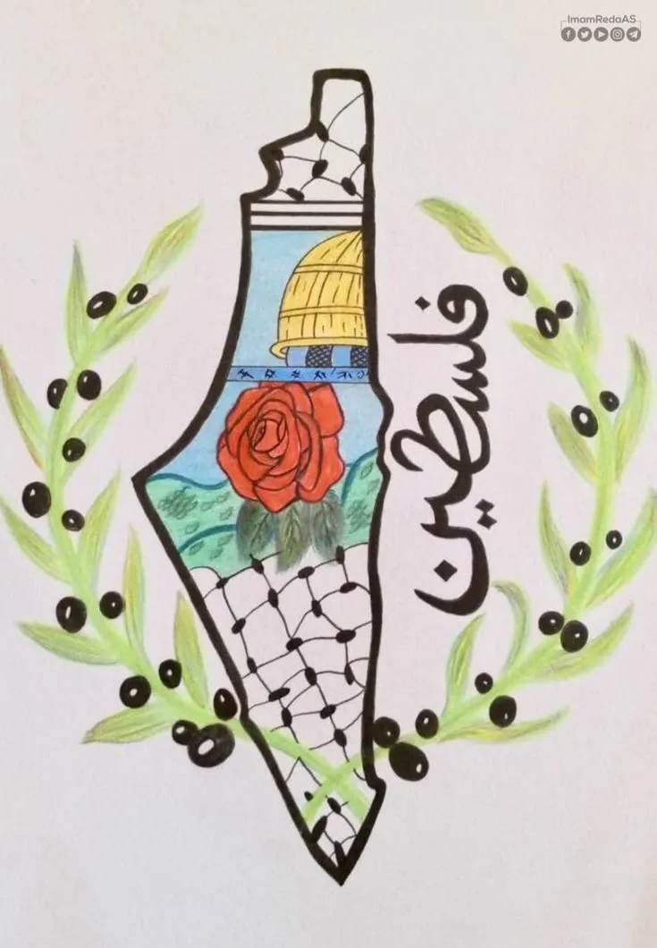 نقاشی غزه و فلسطین برای کودکان