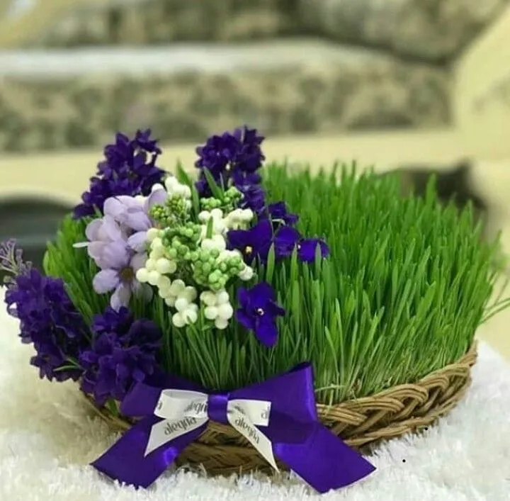 ایدههای تزیین سبزه عید