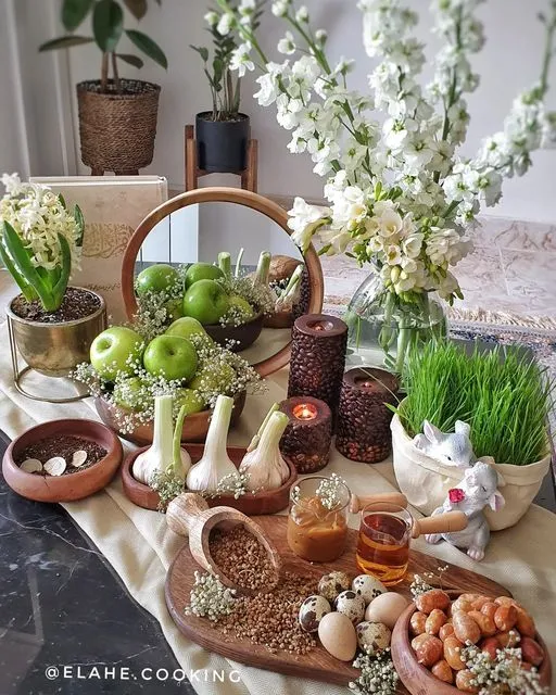 مدل هفت سین عروس