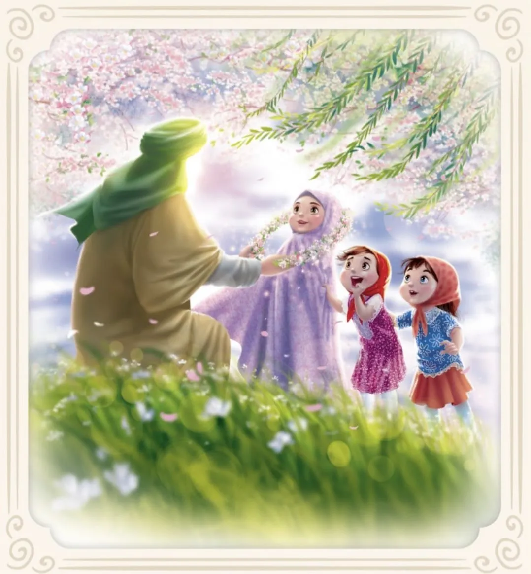 نقاشی امام زمان برای بچه ها