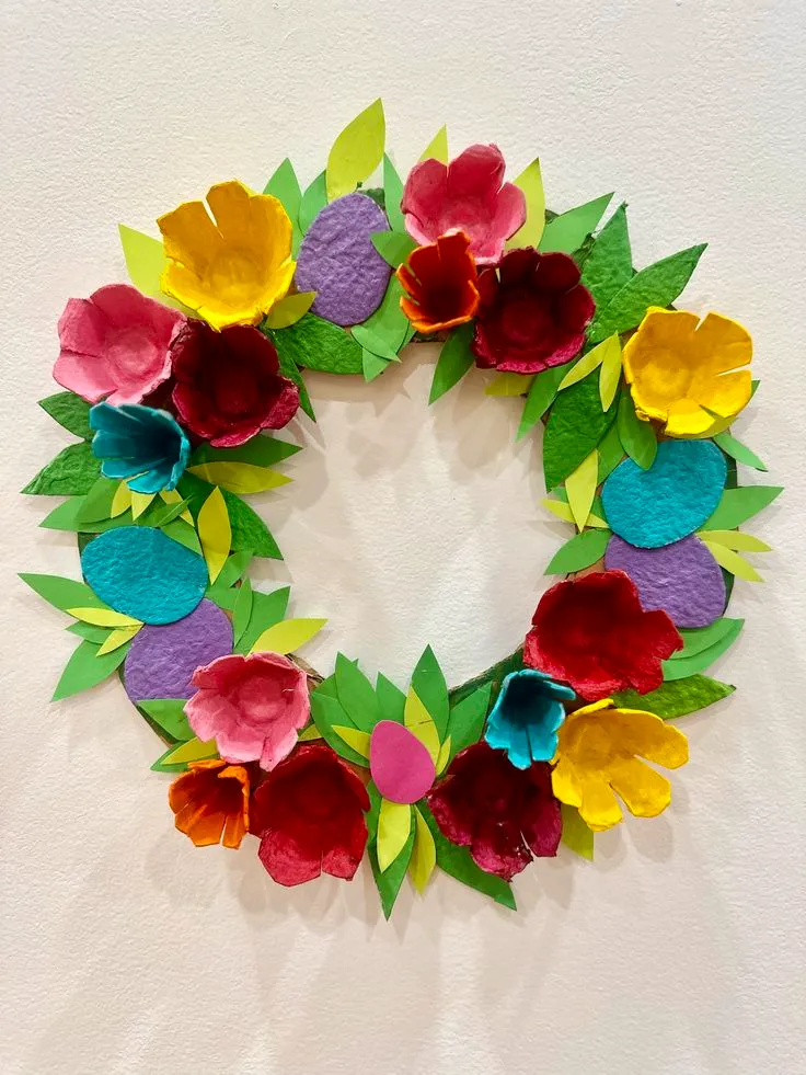 کاردستی با شانه تخمه مرغ برای مدرسه