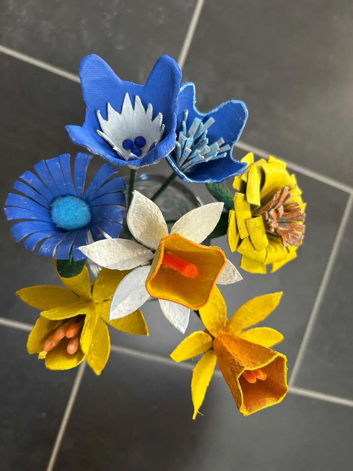 کاردستی با شانه تخمه مرغ برای مدرسه