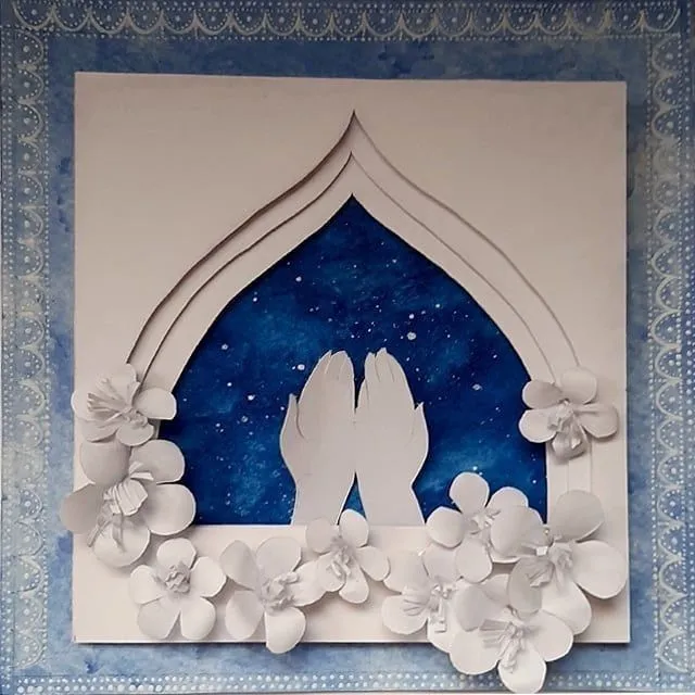 کاردستی نیمه شعبان کودکانه ساده برای مهد کودک