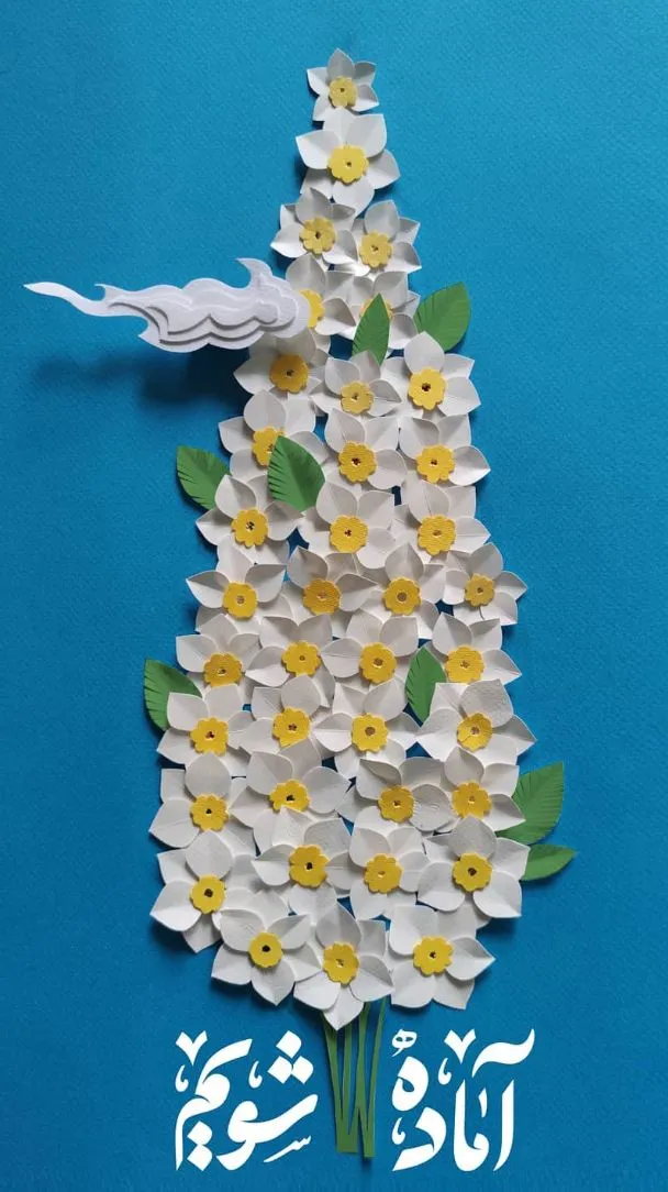 کاردستی نیمه شعبان کودکانه ساده برای مهد کودک