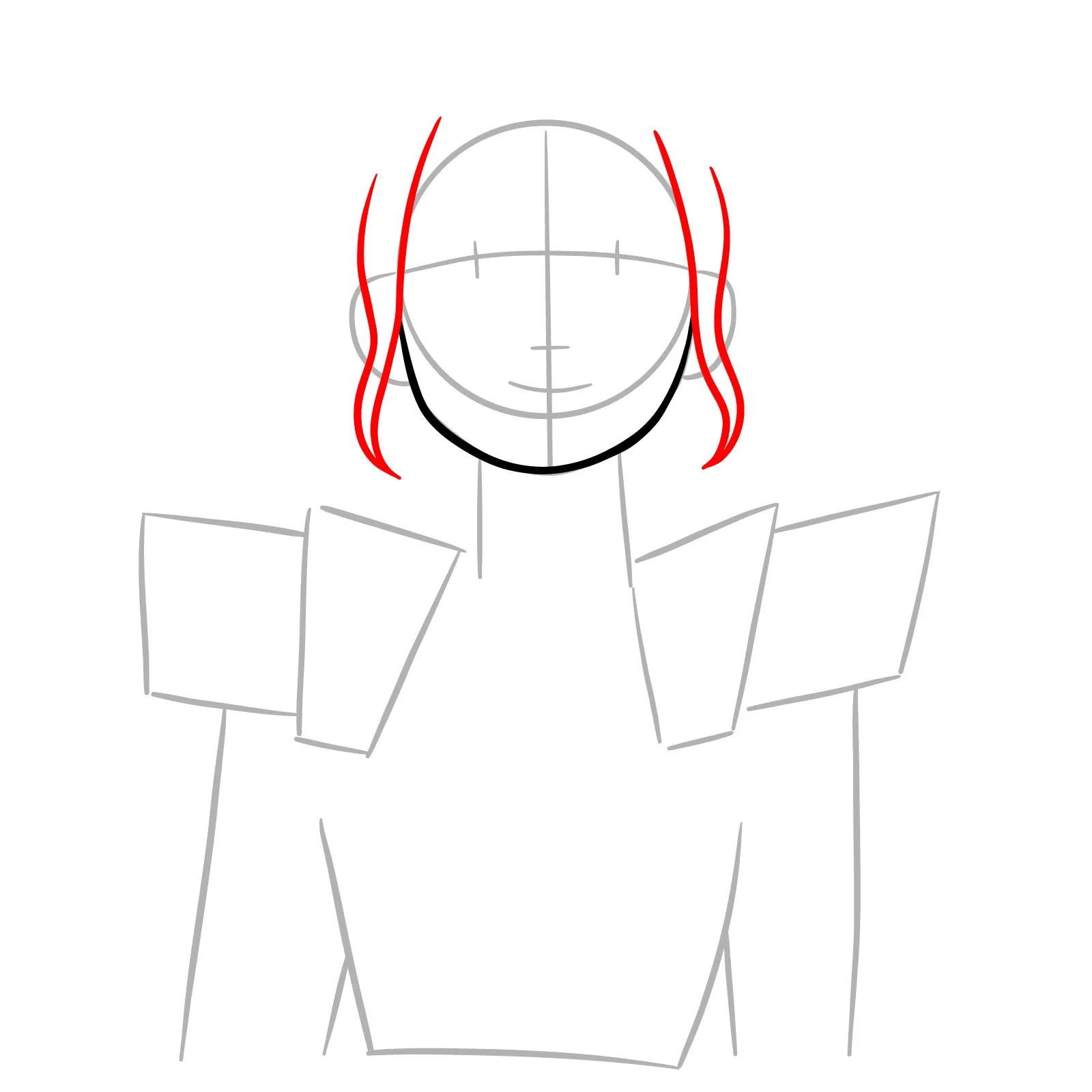 Zoey drawing tutorial step by step