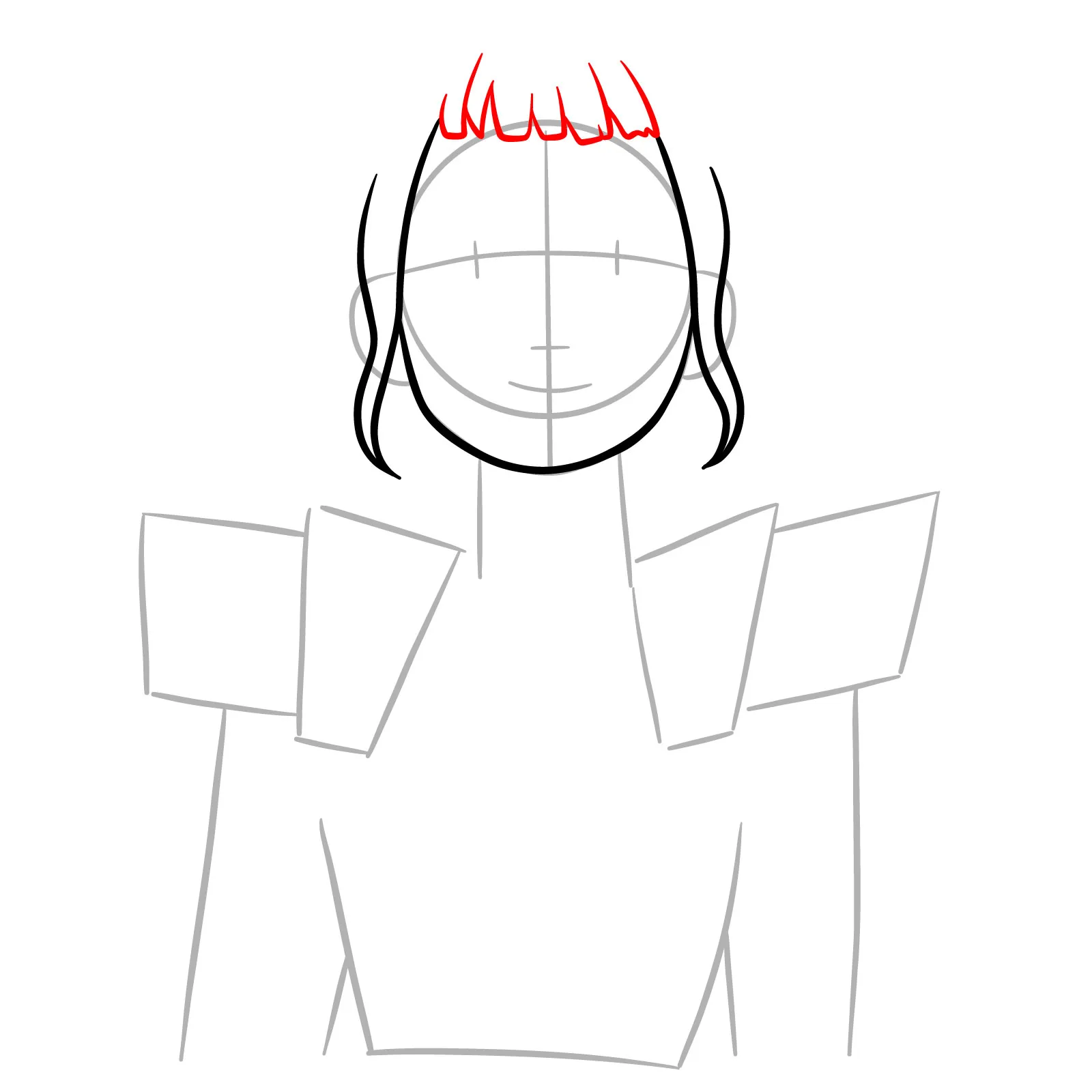 Zoey drawing tutorial step by step