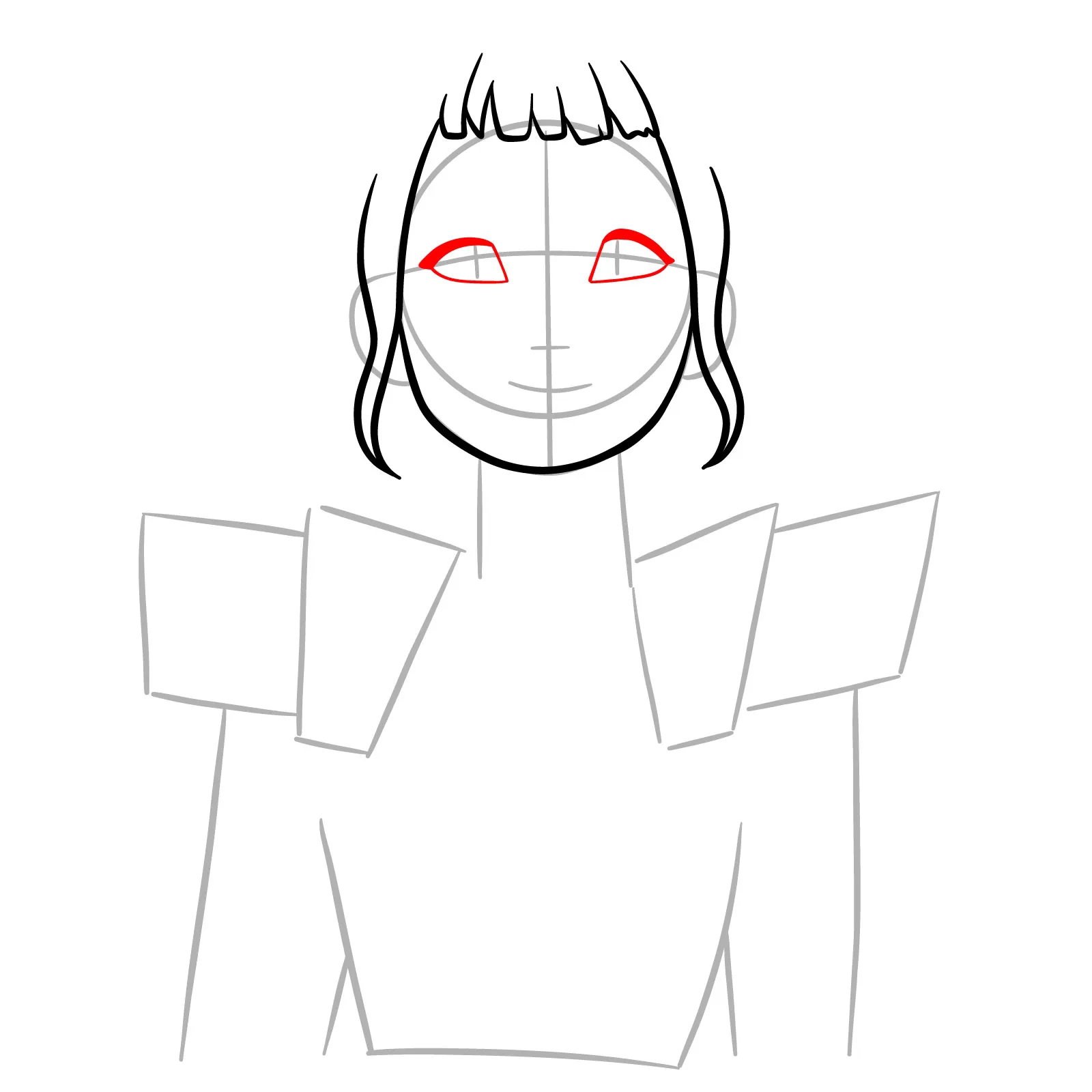 Zoey drawing tutorial step by step