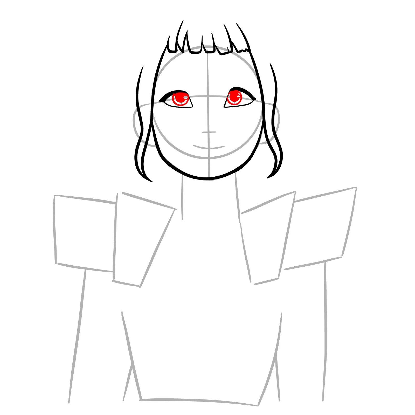 Zoey drawing tutorial step by step