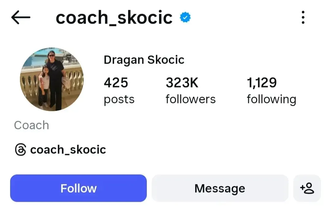 اسکوچیچ به سیم آخر زد ؛ اقدام جنجالی سرمربی کروات در اینستاگرام