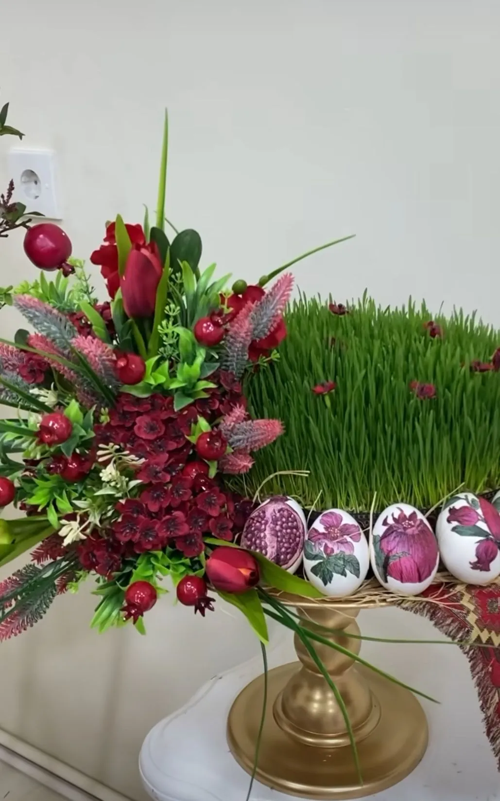 ایده‌های تزیین سبزه عید