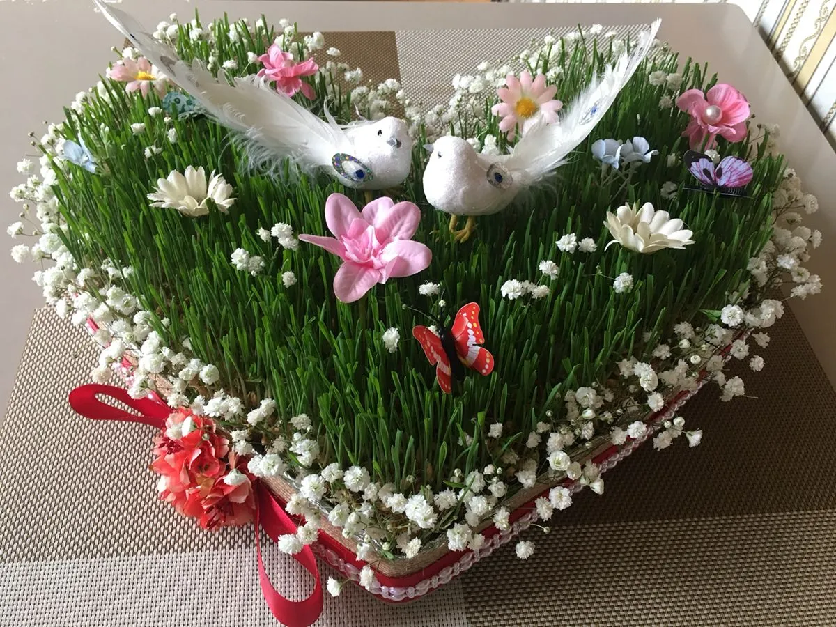 ایده‌های تزیین سبزه عید