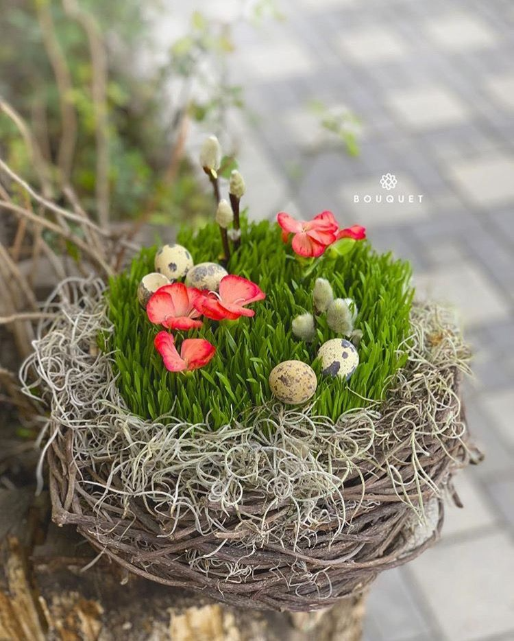 ایده‌های تزیین سبزه عید