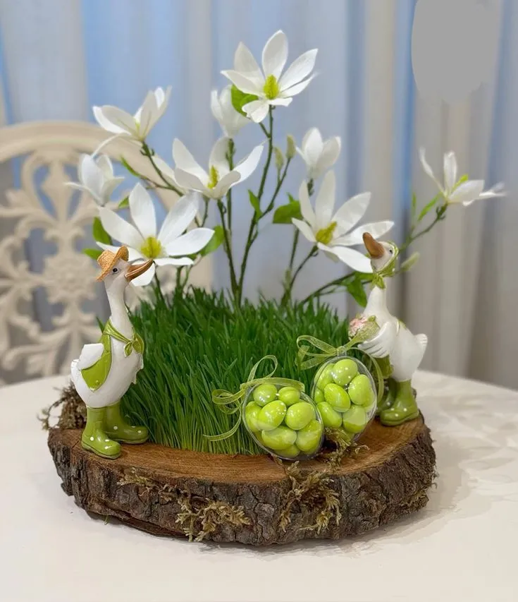 ایده‌های تزیین سبزه عید